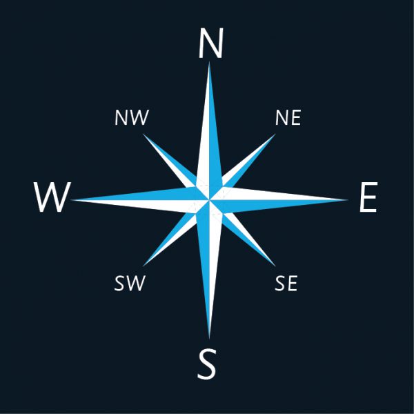 8 Point Compass | Designs & Lines
