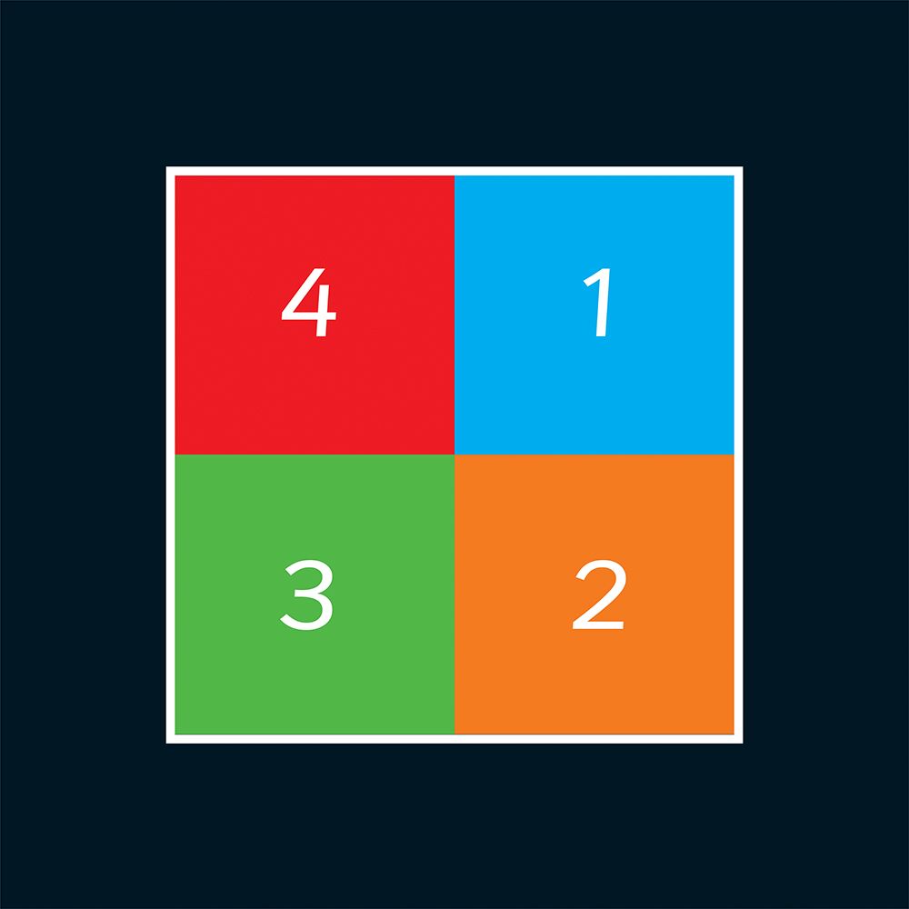 4 Square, King Square Grids