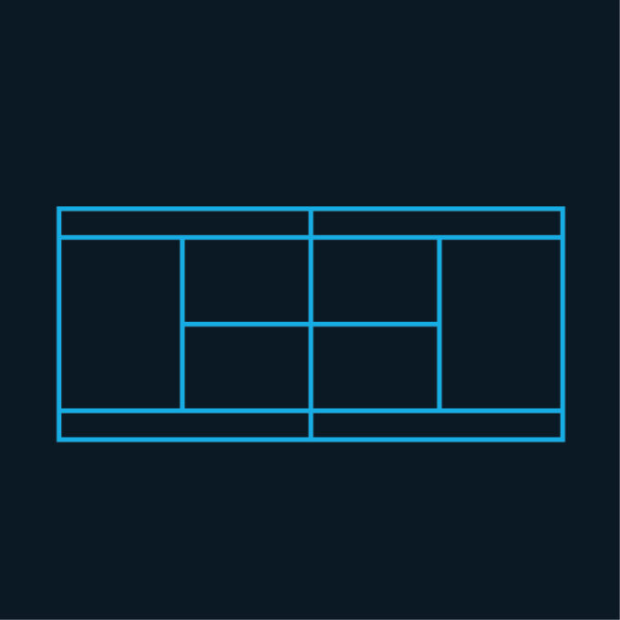 Tennis Court Markings 4 Year Guarantee & Unbeatable Prices