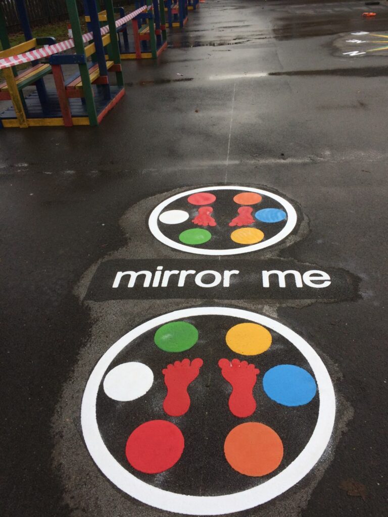 Mirror Me Playground Marking Game