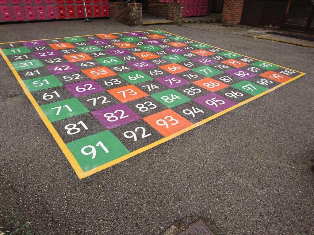 Thermoplastic Playground Markings