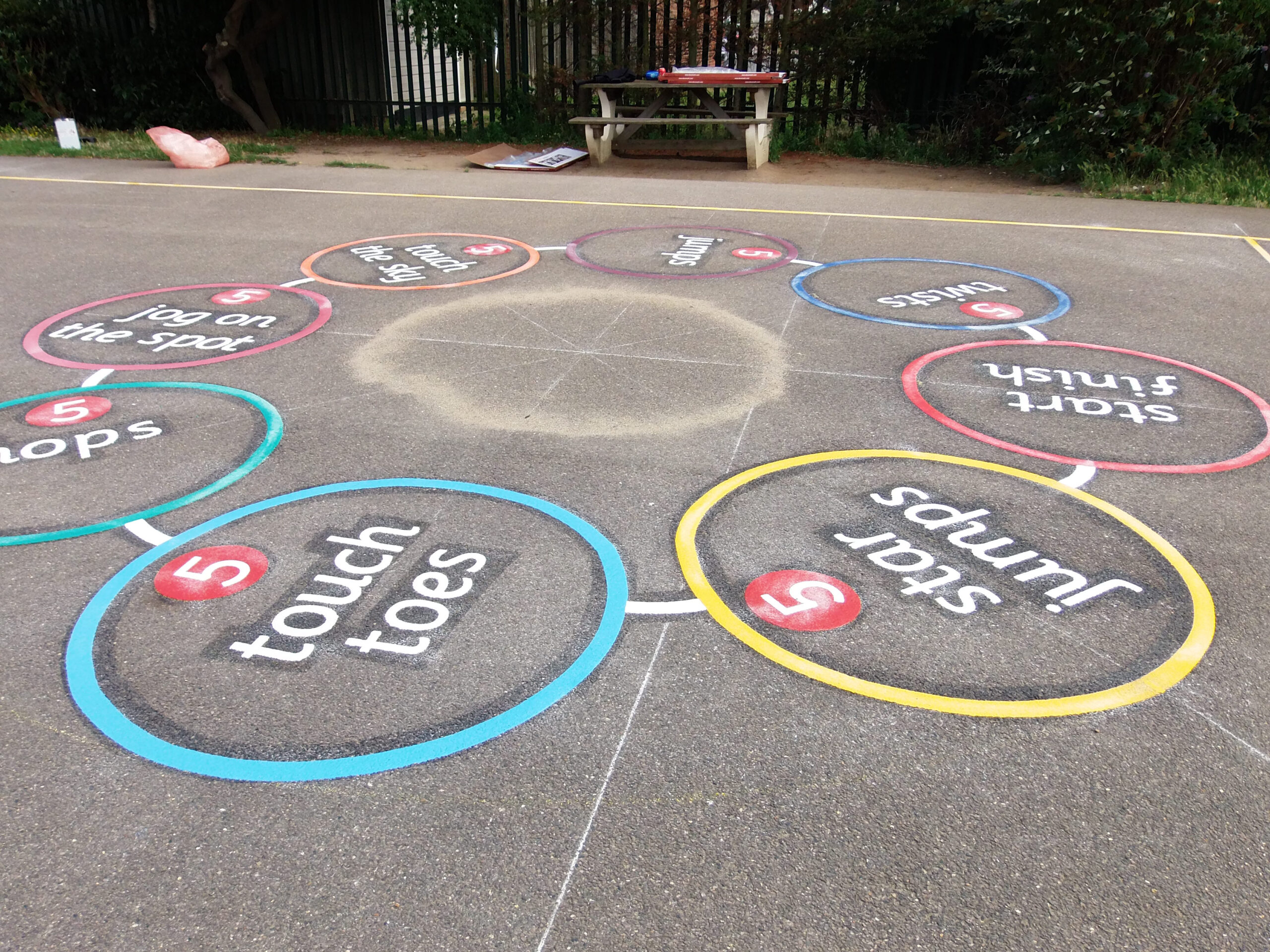 Playground Markings Game