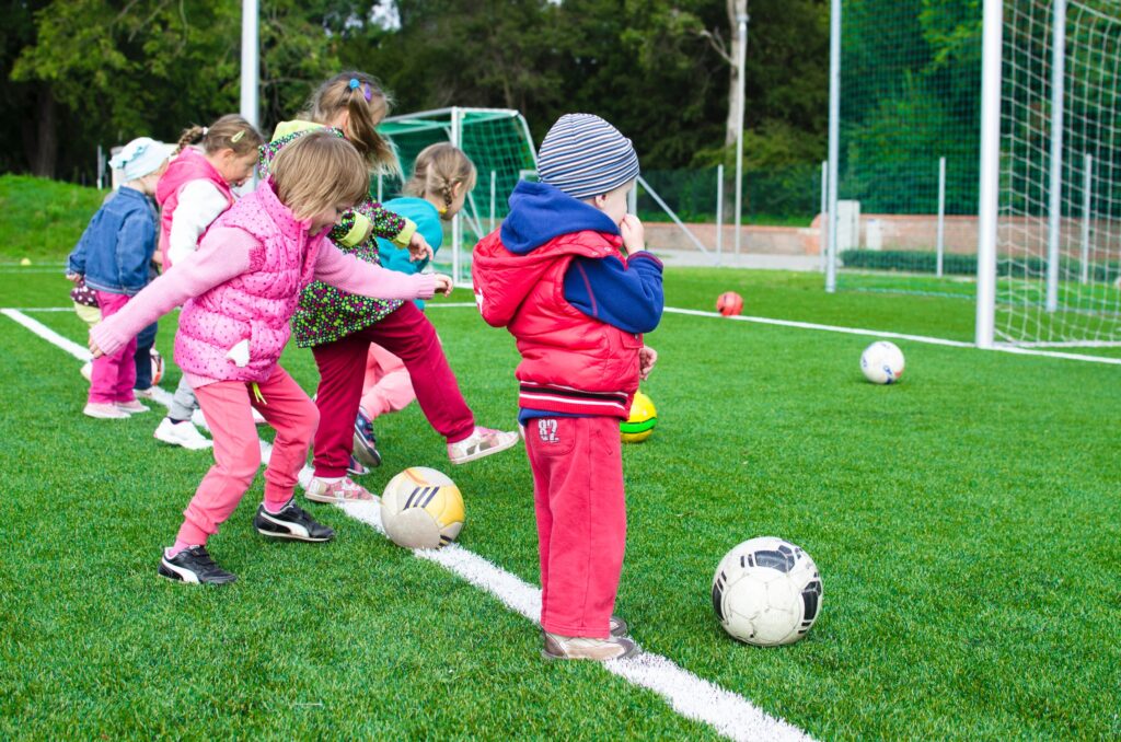 football pitch markings