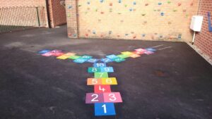 hopscotch playground markings