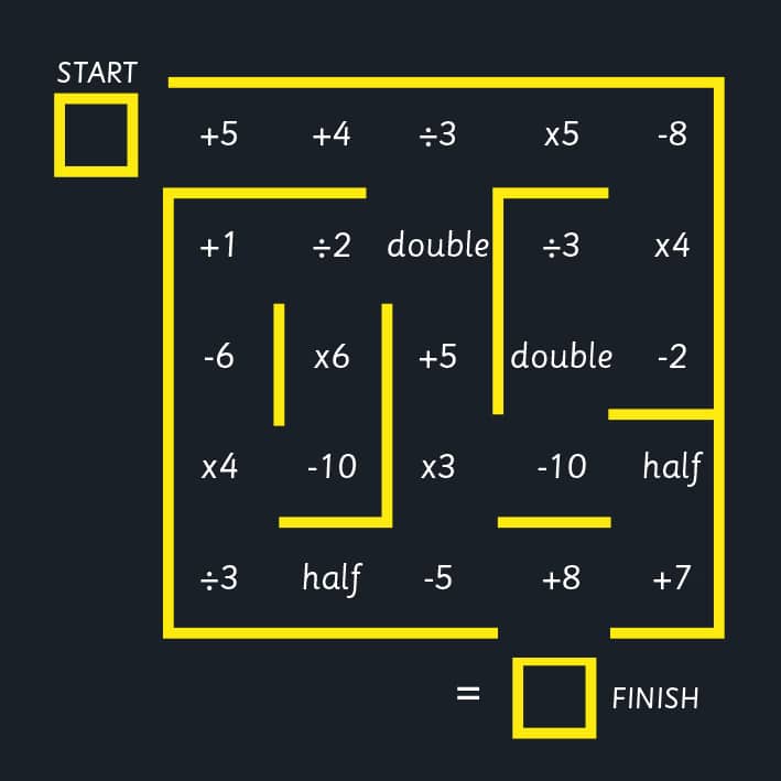 Maths Maze Designs & Lines
