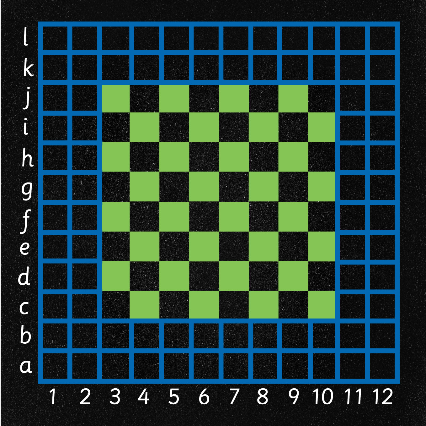 Co-Ordinates Grid x12