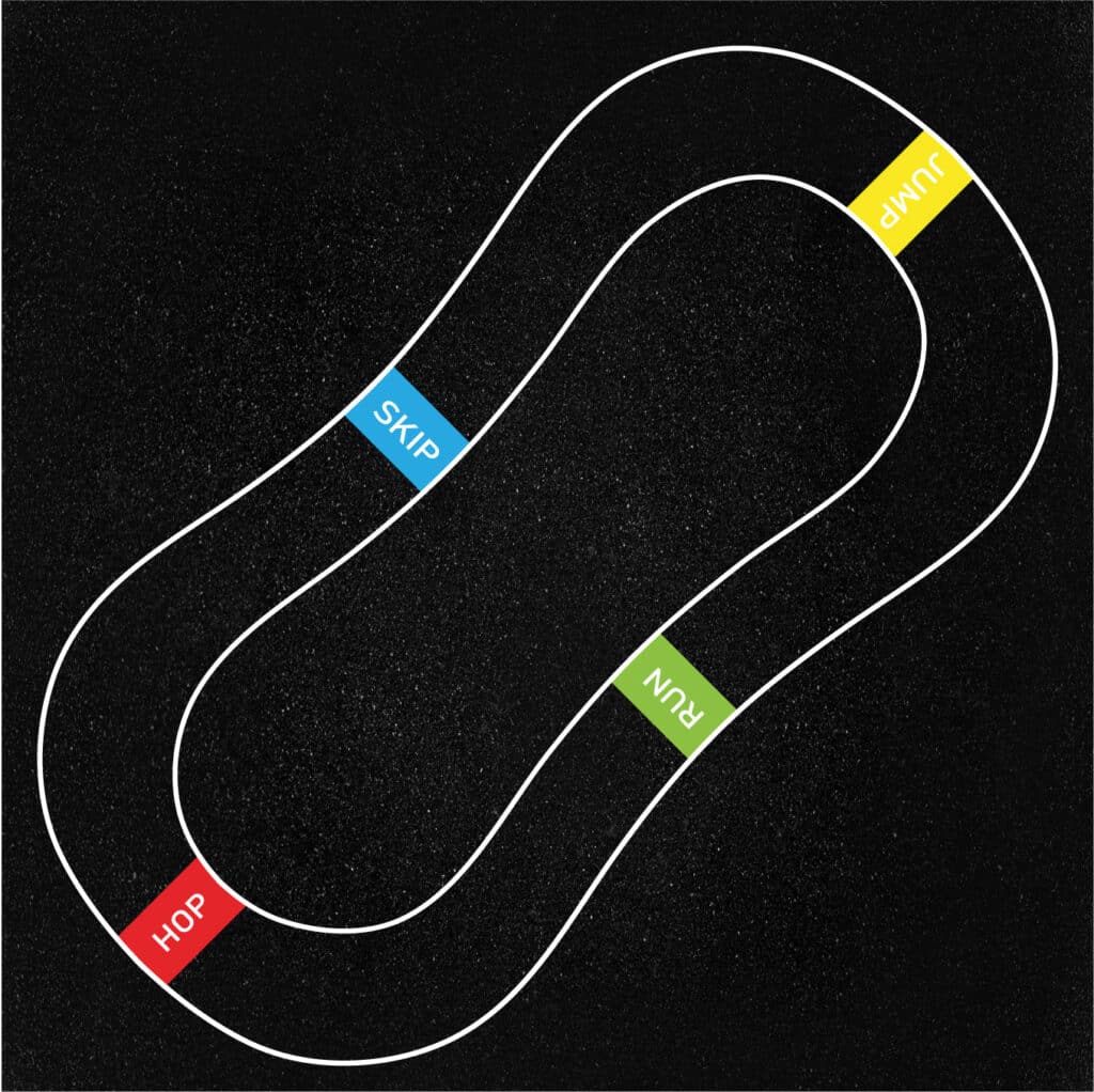 Fitness Circuit Playground Markings Designs & Lines