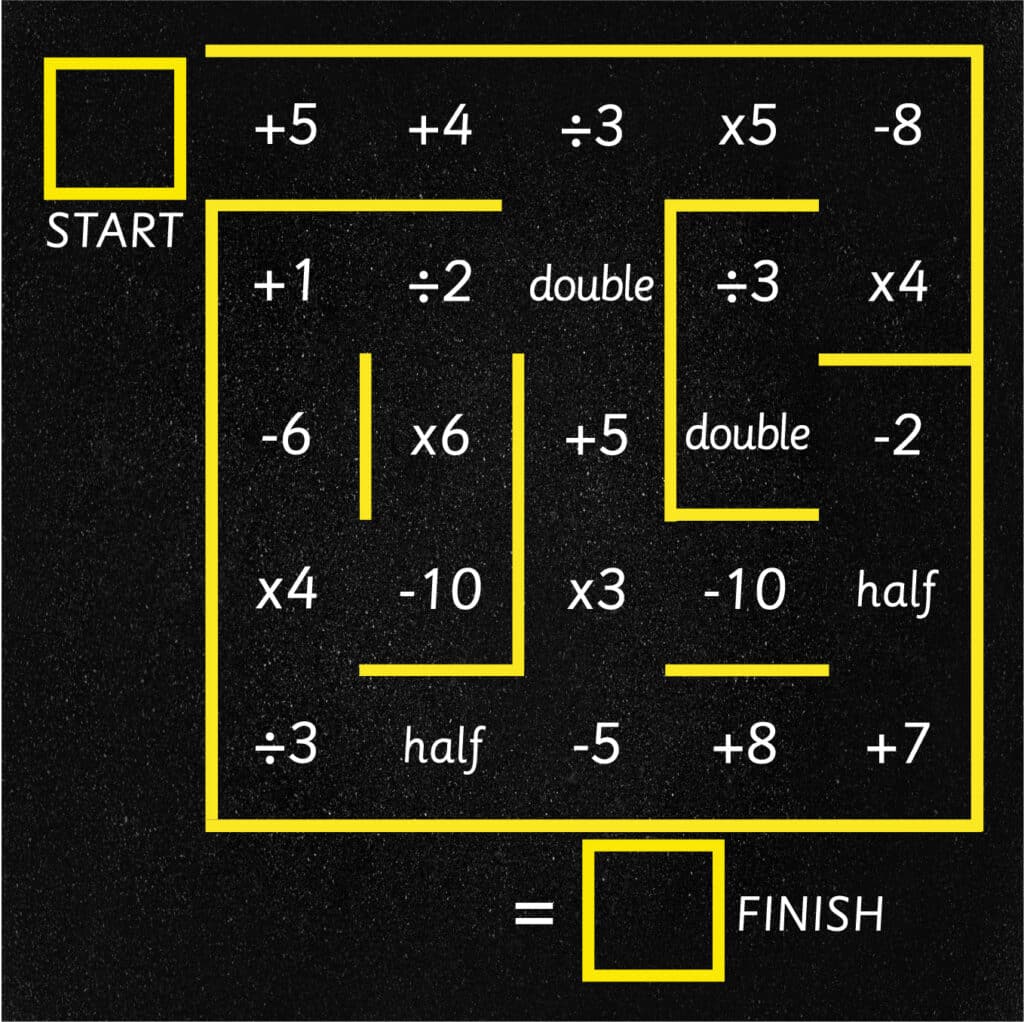 Maths Maze Playground Markings Designs & Lines
