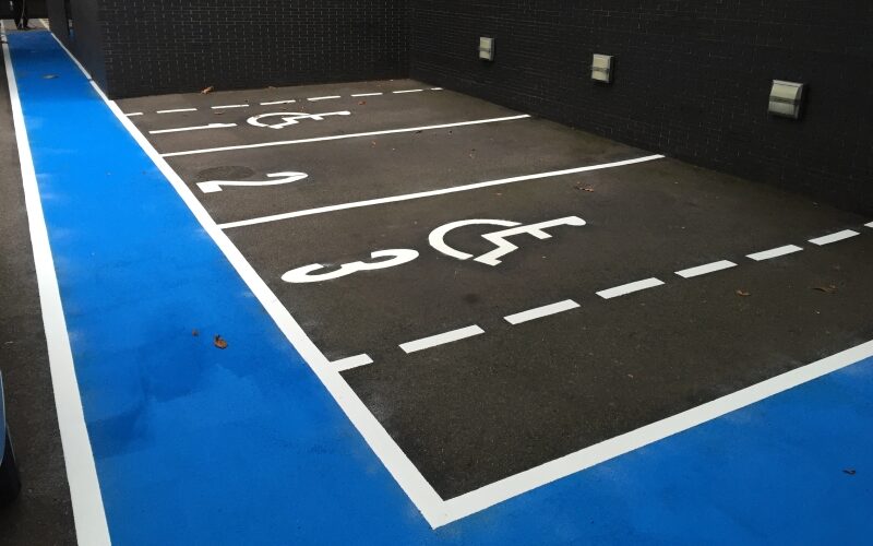 car park markings