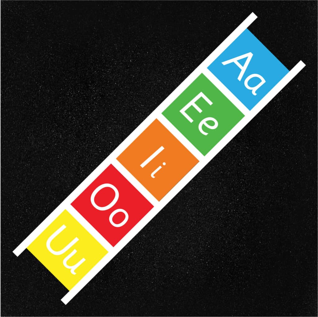 Vowel Ladder Playground Markings Designs Lines vowel-ladder-playground-markings-designs-lines