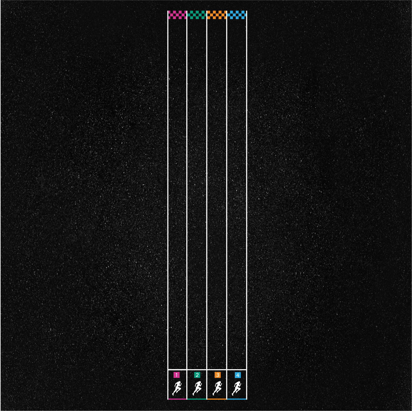 4 Lane Running Track