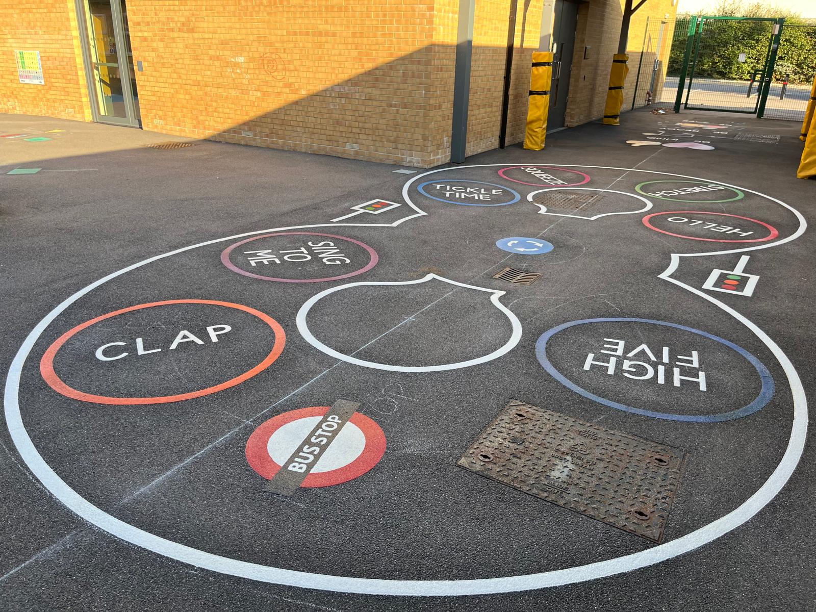 a bespoke wheelchair-friendly roadway design at Willoughby A Priory Academy
